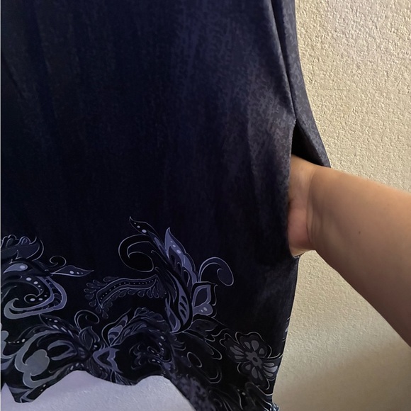 🆕 EMERY ROSE Plus Size Women's Printed Sleeveless Summer Dress 4X🆕 - Picture 7 of 12